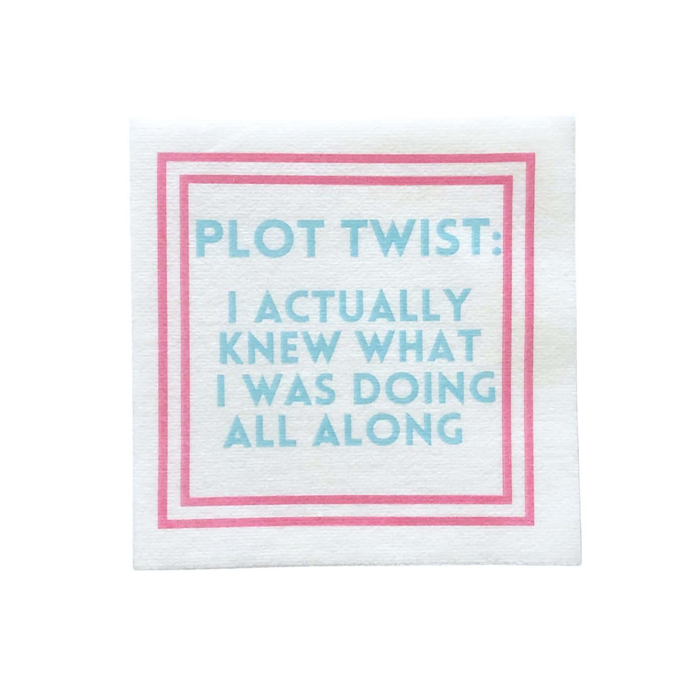 MAHJONG NAPKINS | 5'' x 5'' Luxury, Linen-Feel, Eco-Friendly