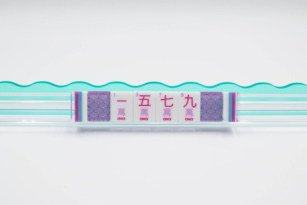 Crystal Confetti Purple | Mahjong with a Sprinkle of Color