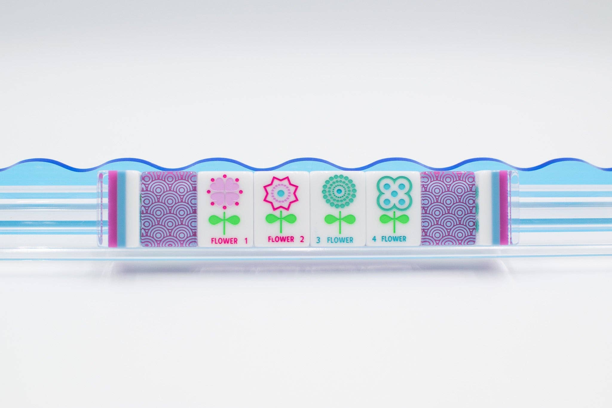 Crystal Confetti Purple | Mahjong with a Sprinkle of Color