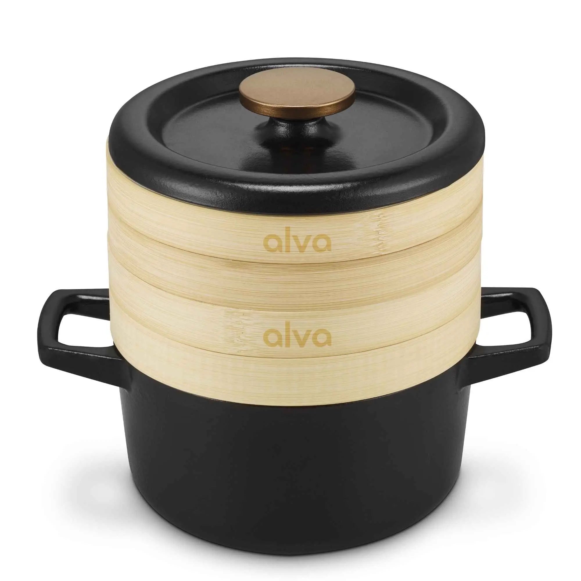 Cocotte with Steamer Inserts — 2.5 QT