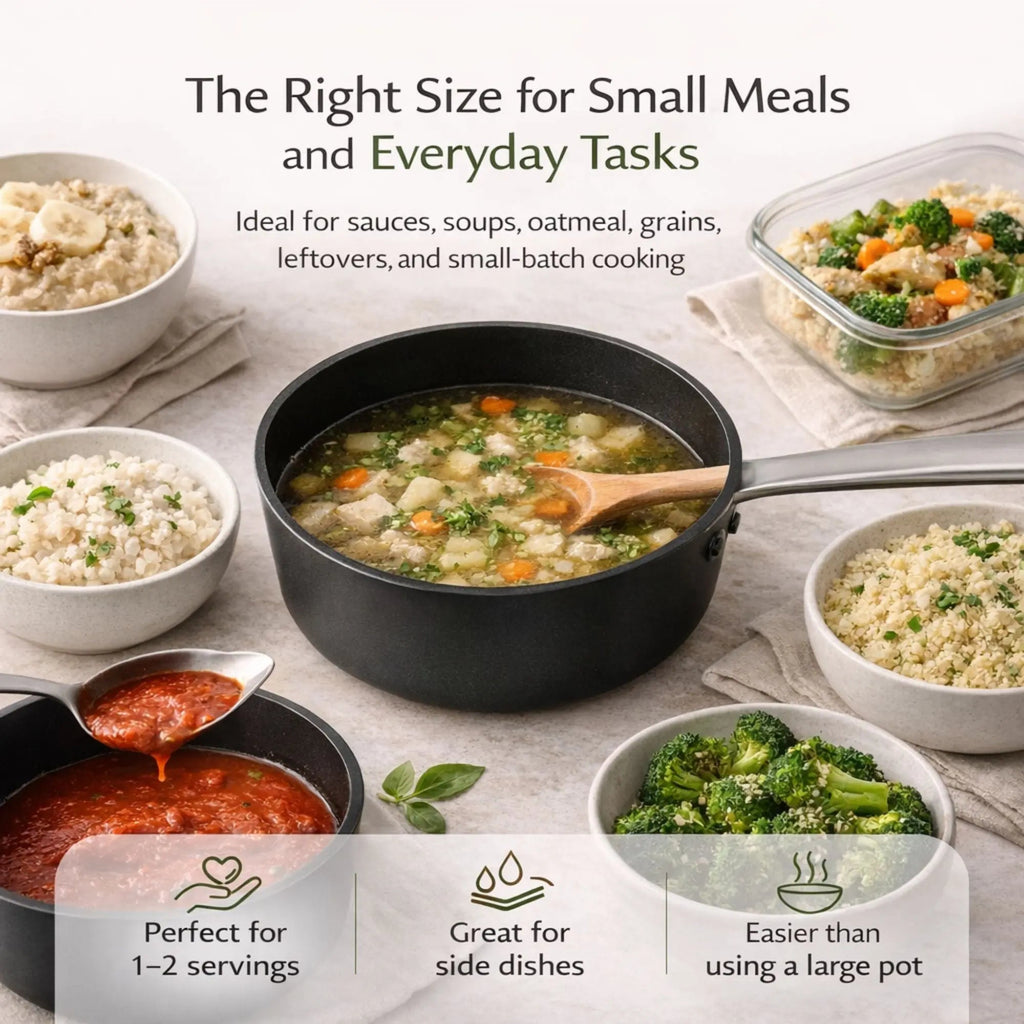 Saucepan with Lid — 2 QT.