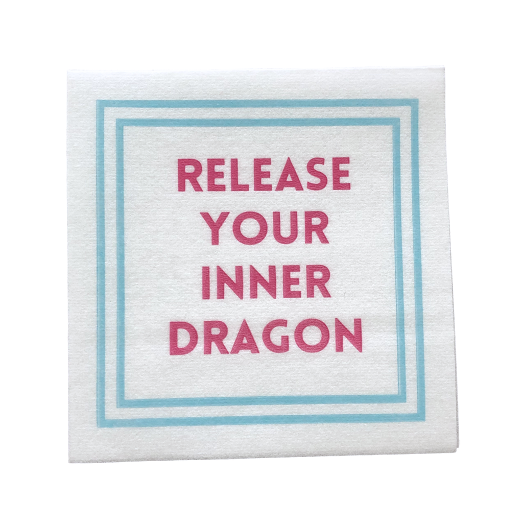 MAHJONG NAPKINS | 5'' x 5'' Luxury, Linen-Feel, Eco-Friendly