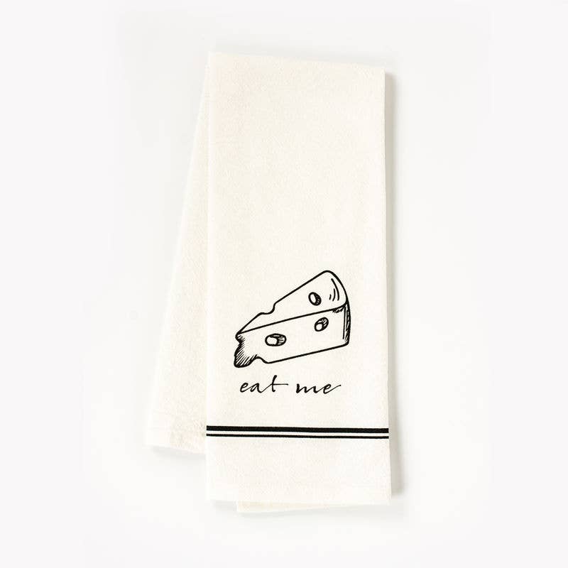 Tea Towel "eat me" Cheesy