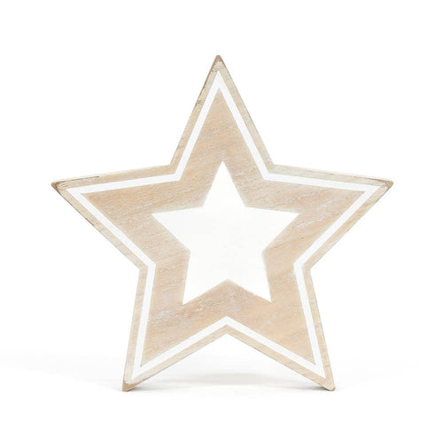 8 inch Wood Stars
