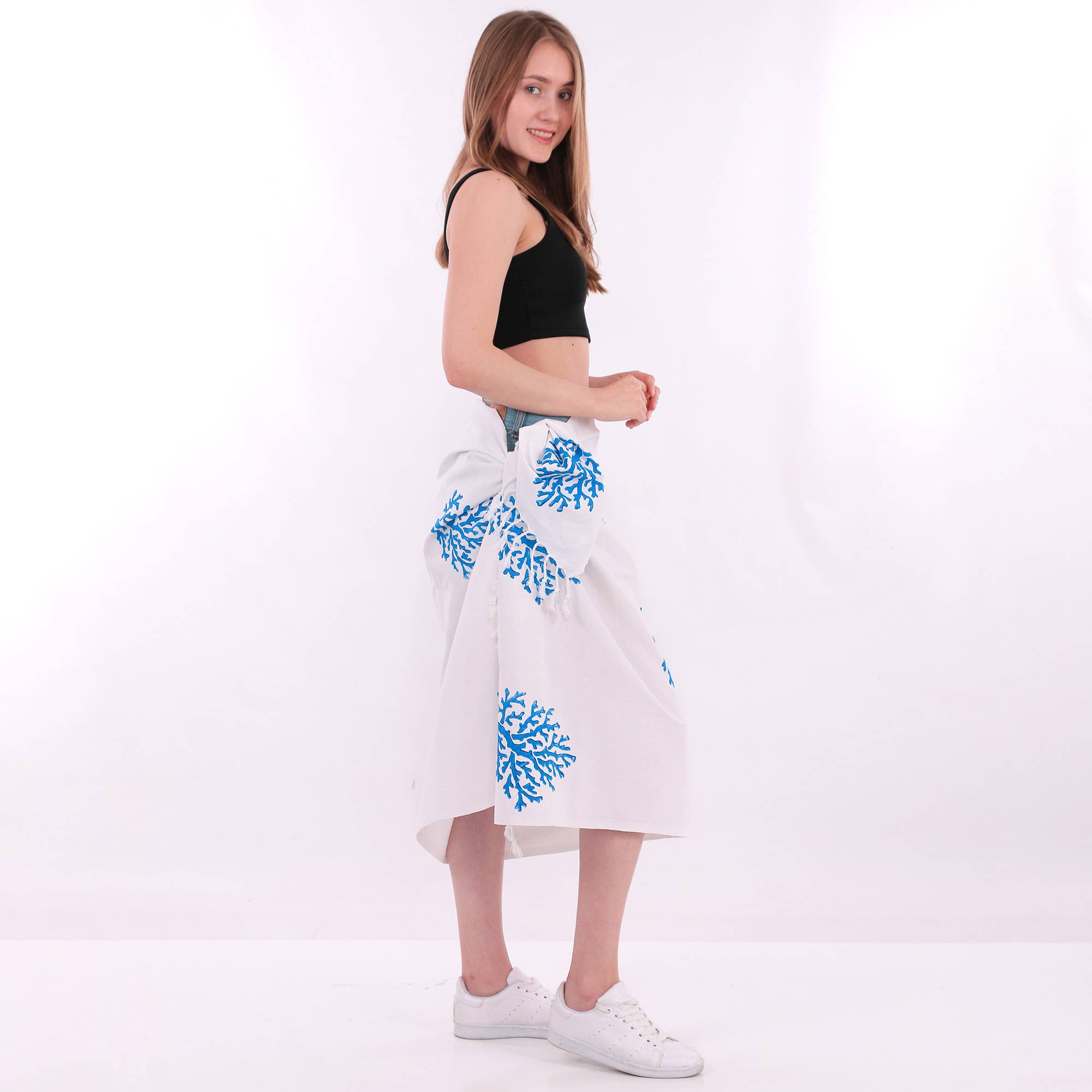 Coral Reef Turkish Beach Towel