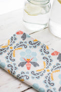 Honey Bee Cloth Napkins, set of four