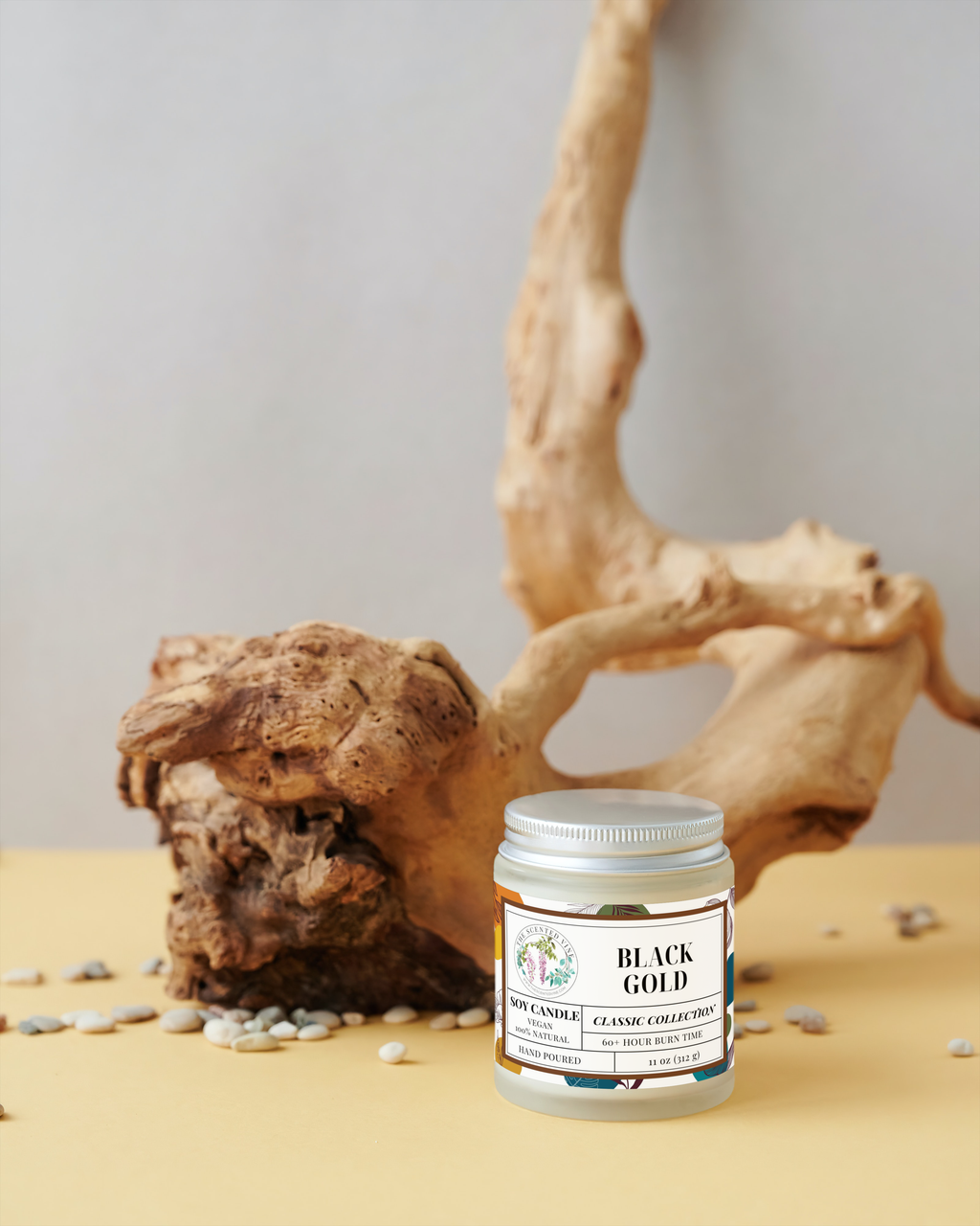 Black Gold Candle