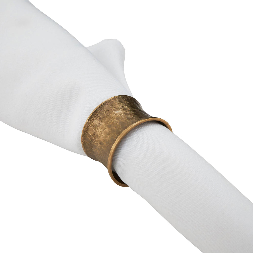 Hammered Napkin Ring