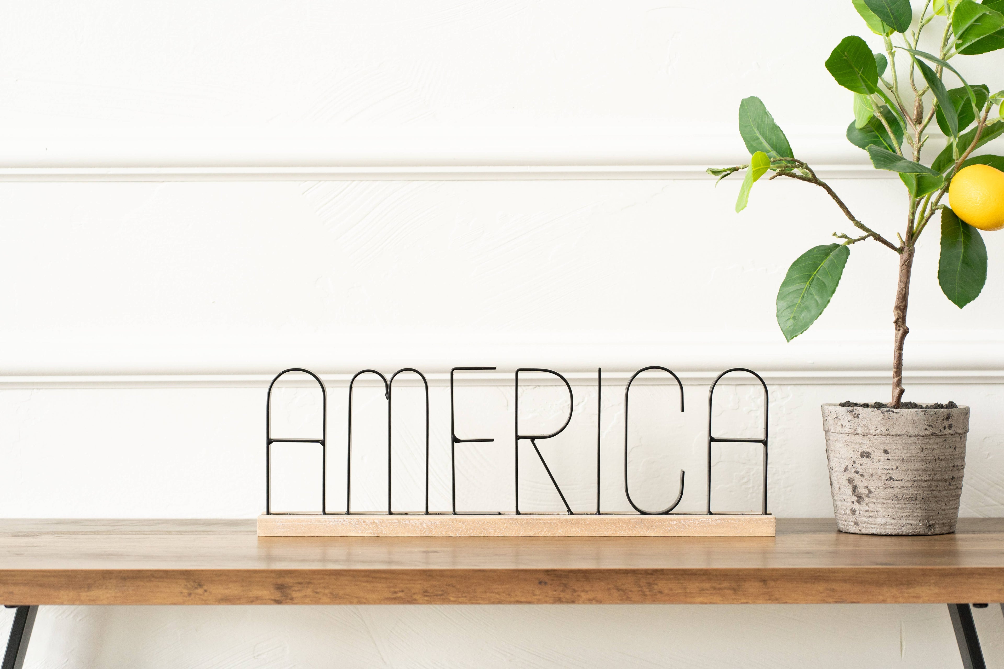 America Table Decor