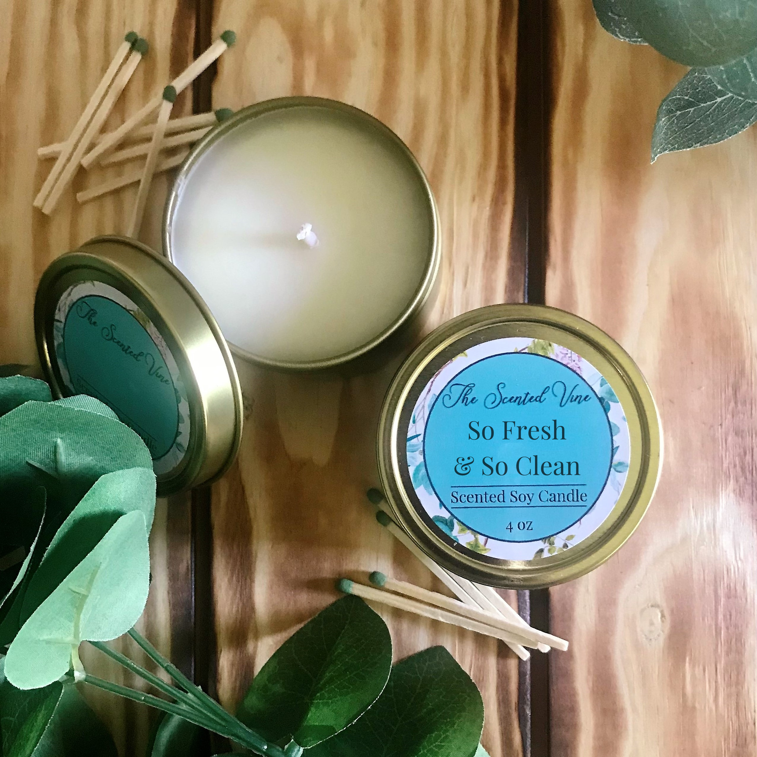 So Fresh & So Clean Candle (Smoke and Odor Eliminator)