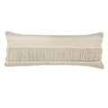 Willy Over Tufted Farmhouse Throw Pillow, Beige/Natural
