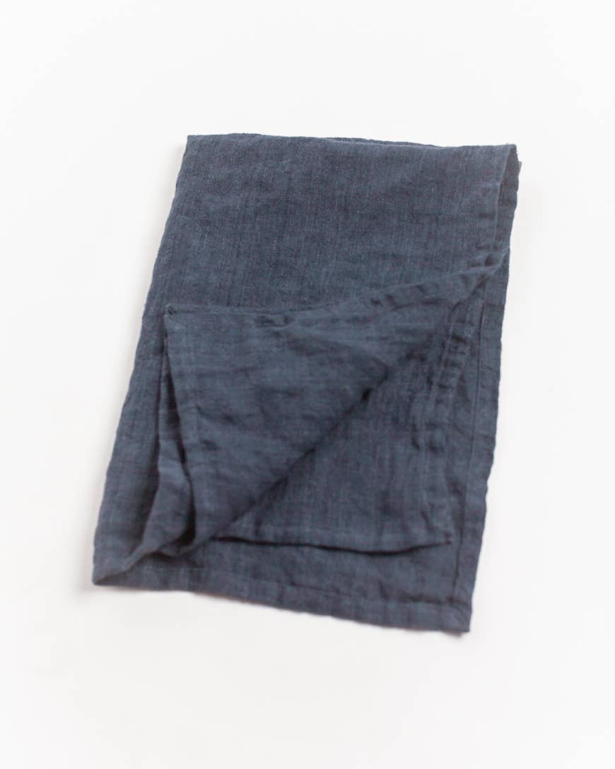 Stone Washed Linen Tea Towel