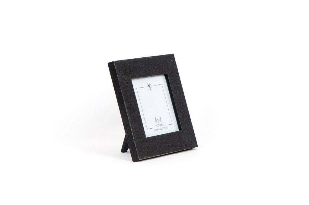 6x6 Solid Black Wood Frame