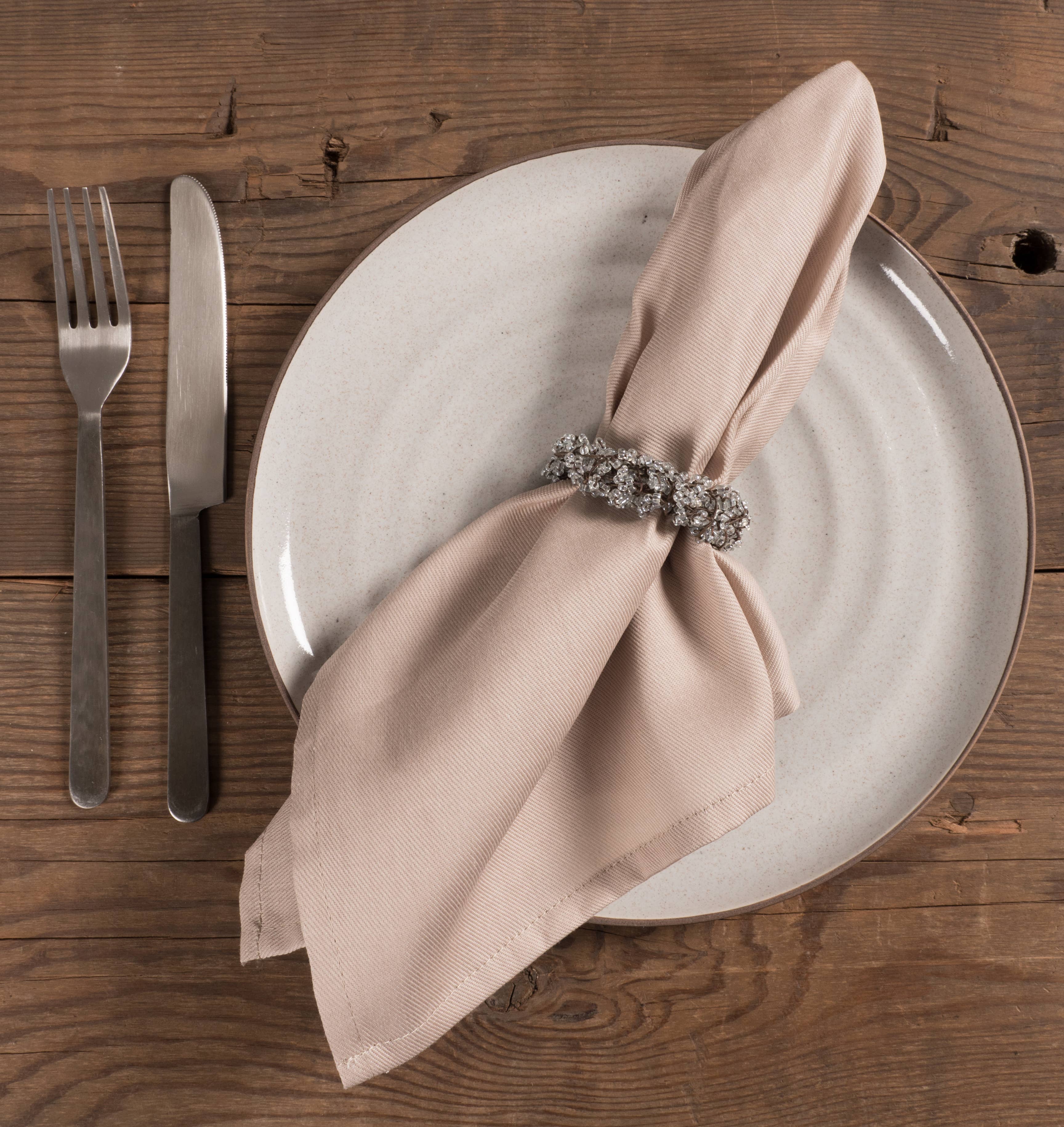 Chateau Easy Care Dinner Napkins - Set of 12
