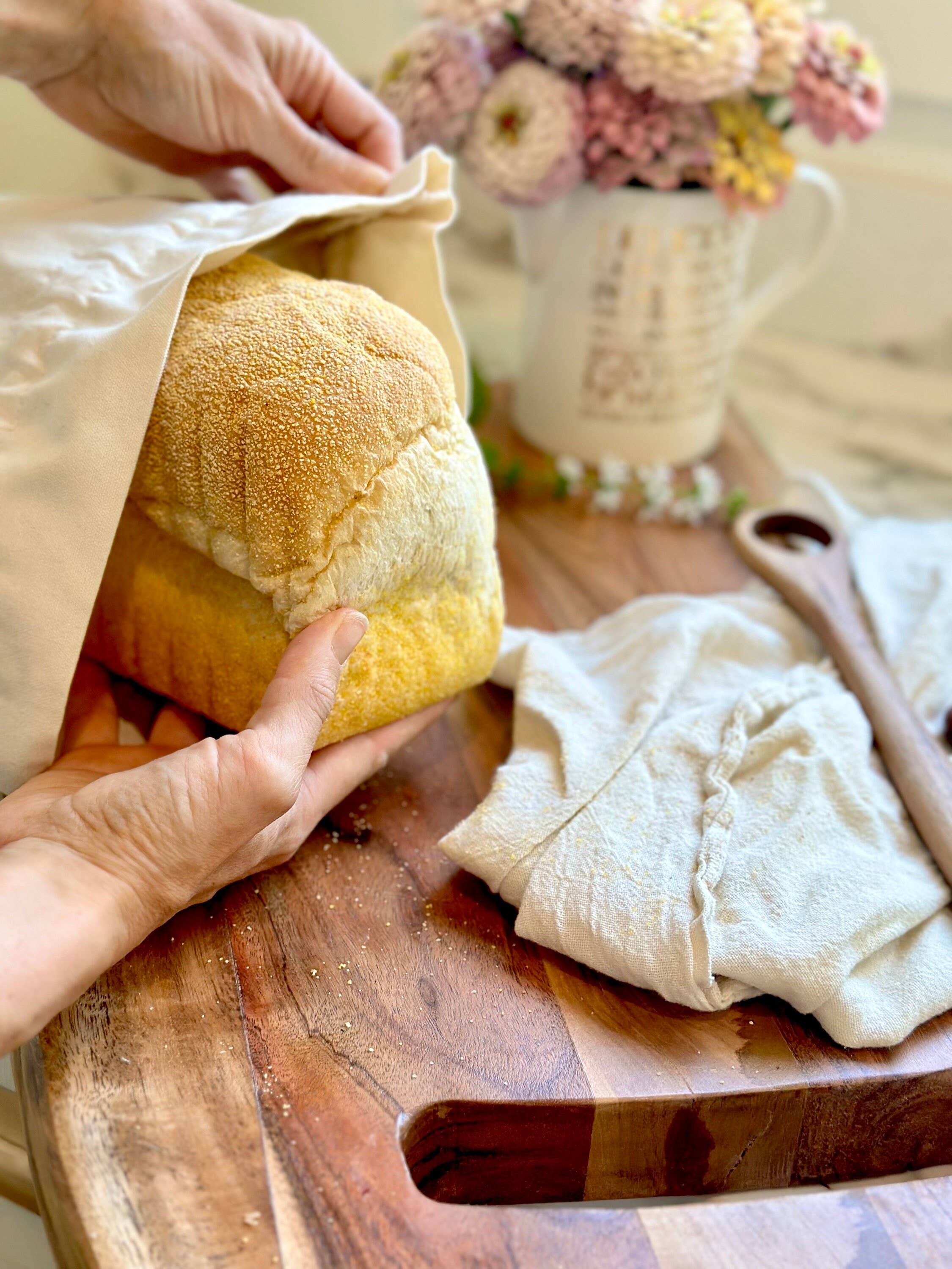 Reusable Bread Bag, Sourdough Storage and Tools, Bread Box