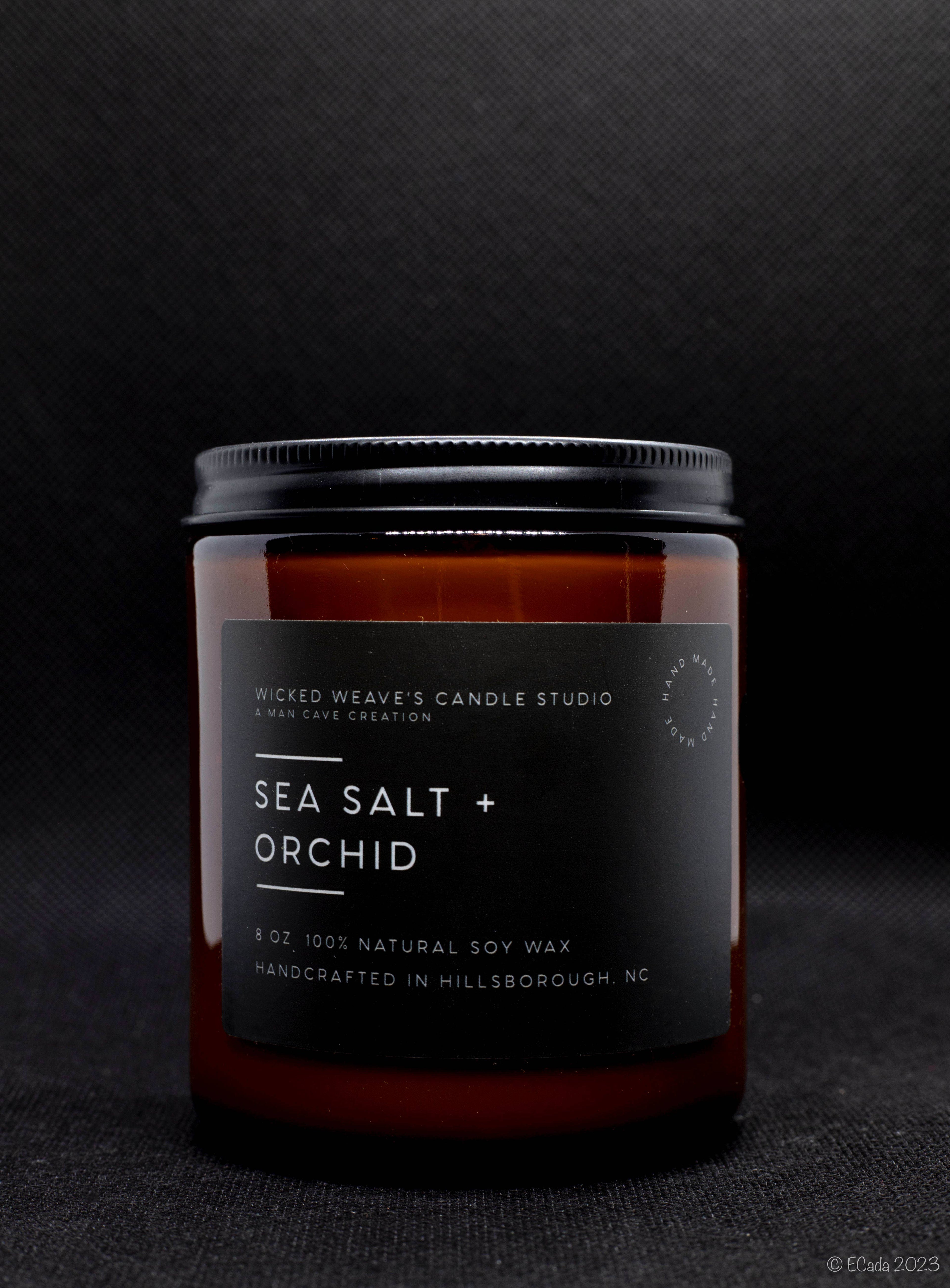 Sea Salt & Orchid Soy Wax Candle