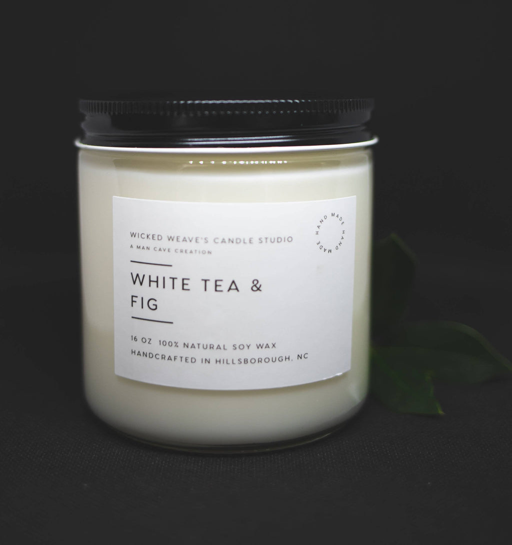 White Tea & Fig Soy Wax Candle