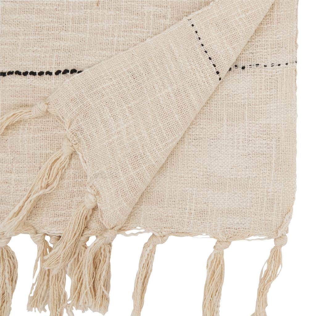 Boho Chic Stripe Woven Table Runner