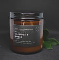 Oakmoss & Amber Soy Wax Candle