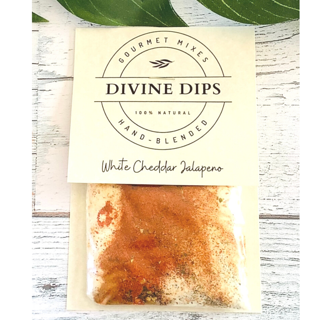 White Cheddar Jalapeno Seasoning Dip Mix & Cheeseball