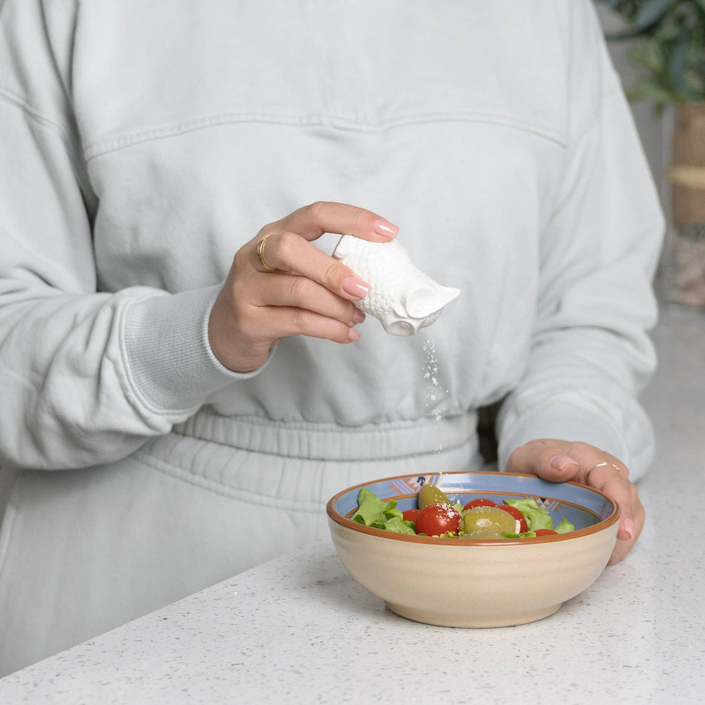 Fox Run Mini Ceramic Owl Salt and Pepper Shakers, Set of 2