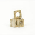 Square Mango Wood Napkin Rings