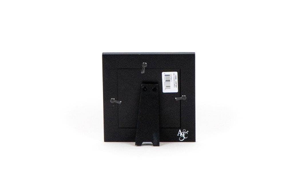 6x6 Solid Black Wood Frame