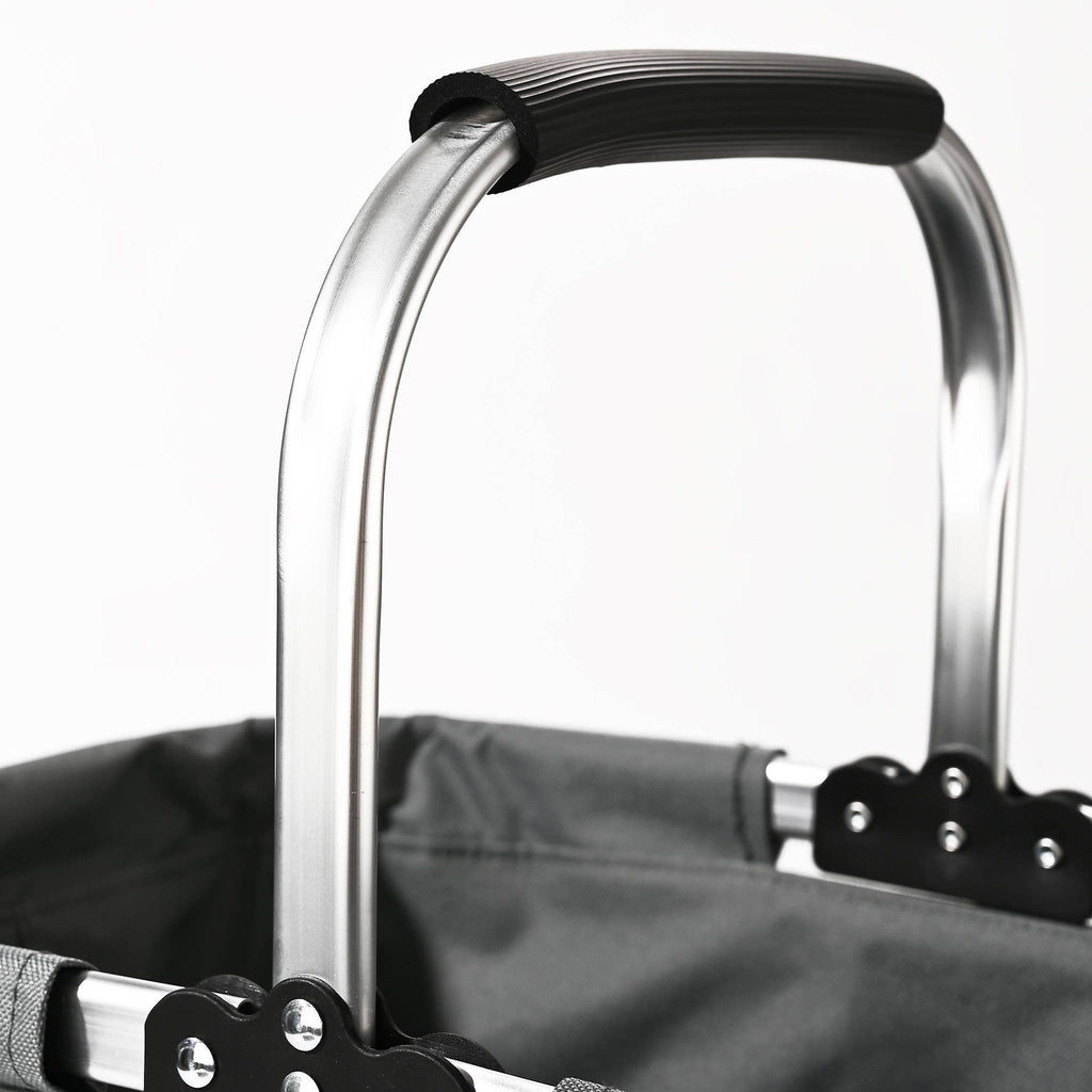 Fox Run Collapsible Shopping Basket, 17" x 10" x 9"