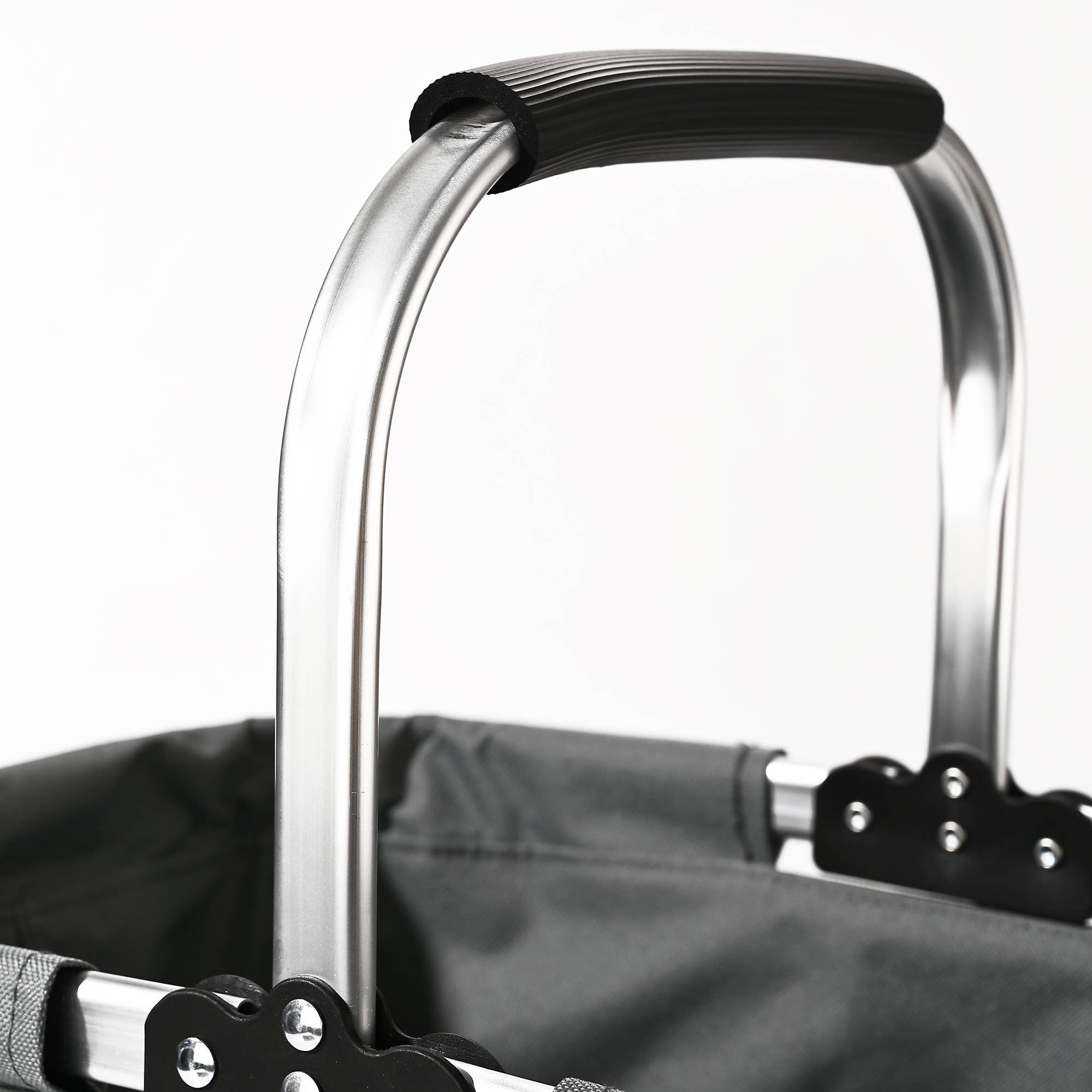 Fox Run Collapsible Shopping Basket, 17" x 10" x 9"