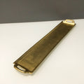 Gold Textured Tray with Handles
