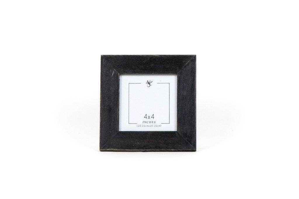 6x6 Solid Black Wood Frame
