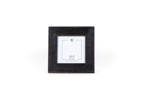 6x6 Solid Black Wood Frame