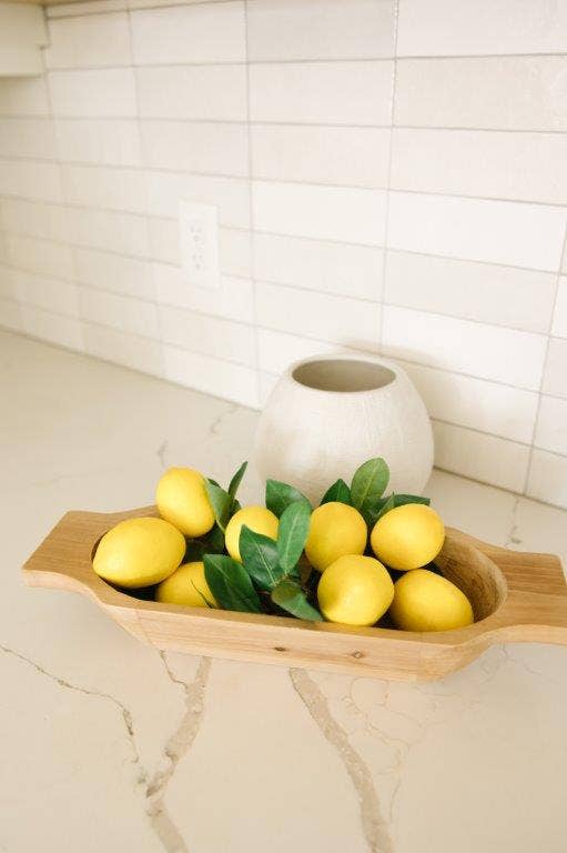 Wooden Dough Bowl